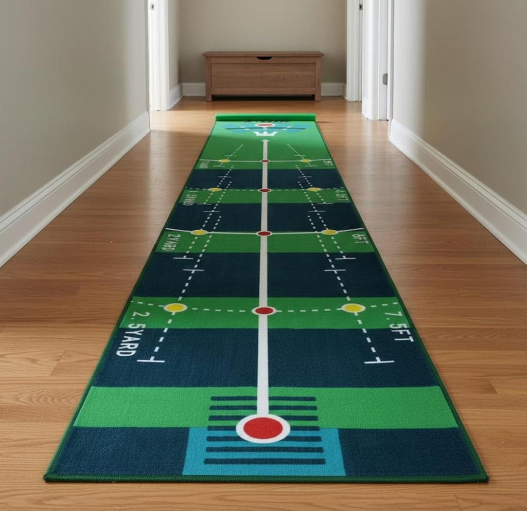 RAXX Pro Alignment Indoor Golf Putting Mat – 3M Training Edition