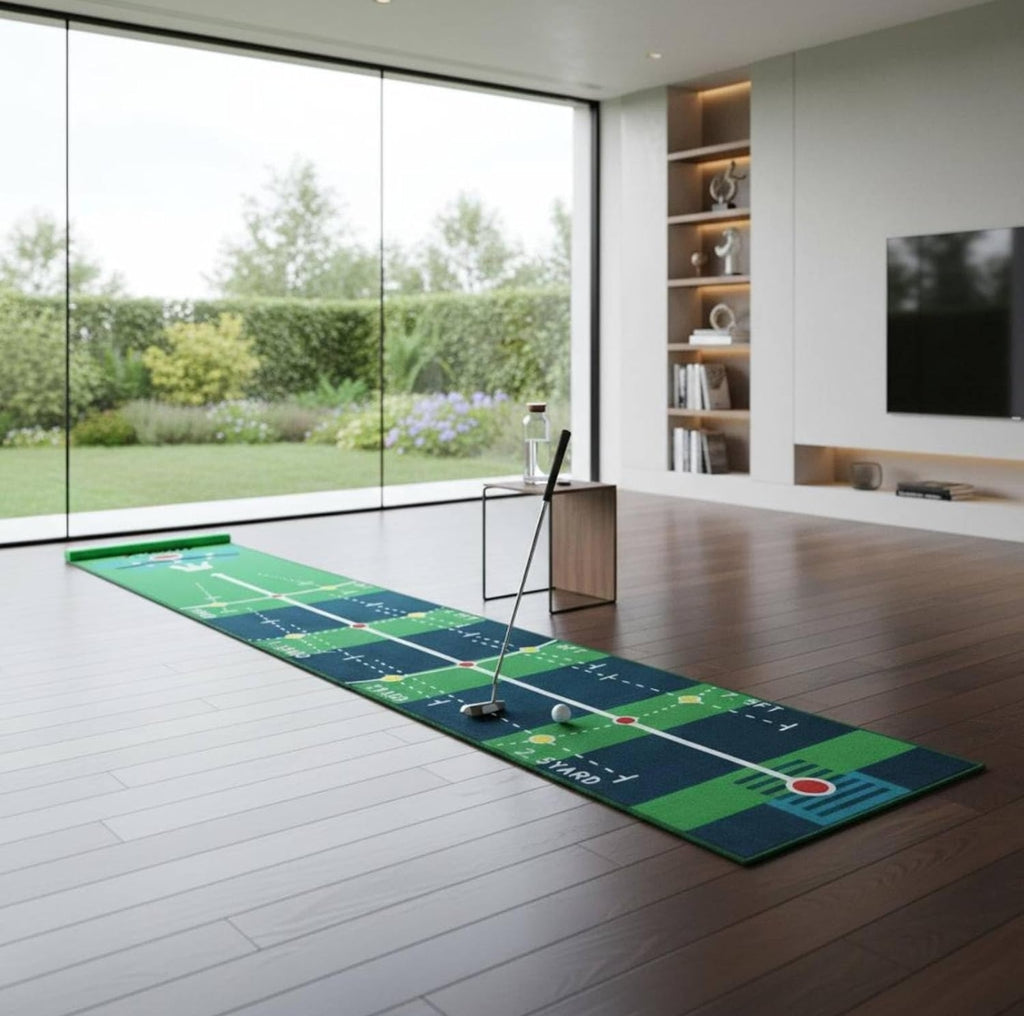 RAXX Pro Alignment Indoor Golf Putting Mat – 3M Training Edition