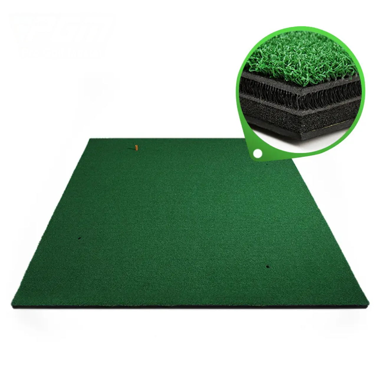 Raxx Golf 3D Hitting Driving Range Mat (1.5m X 1.5m)