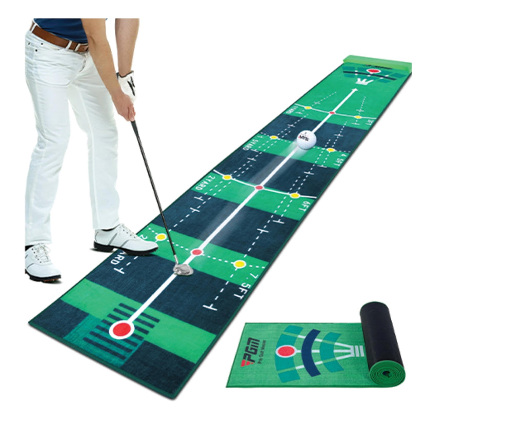 RAXX Pro Alignment Indoor Golf Putting Mat – 3M Training Edition